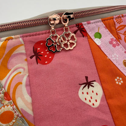Strawberry Sunset Patchwork Sling