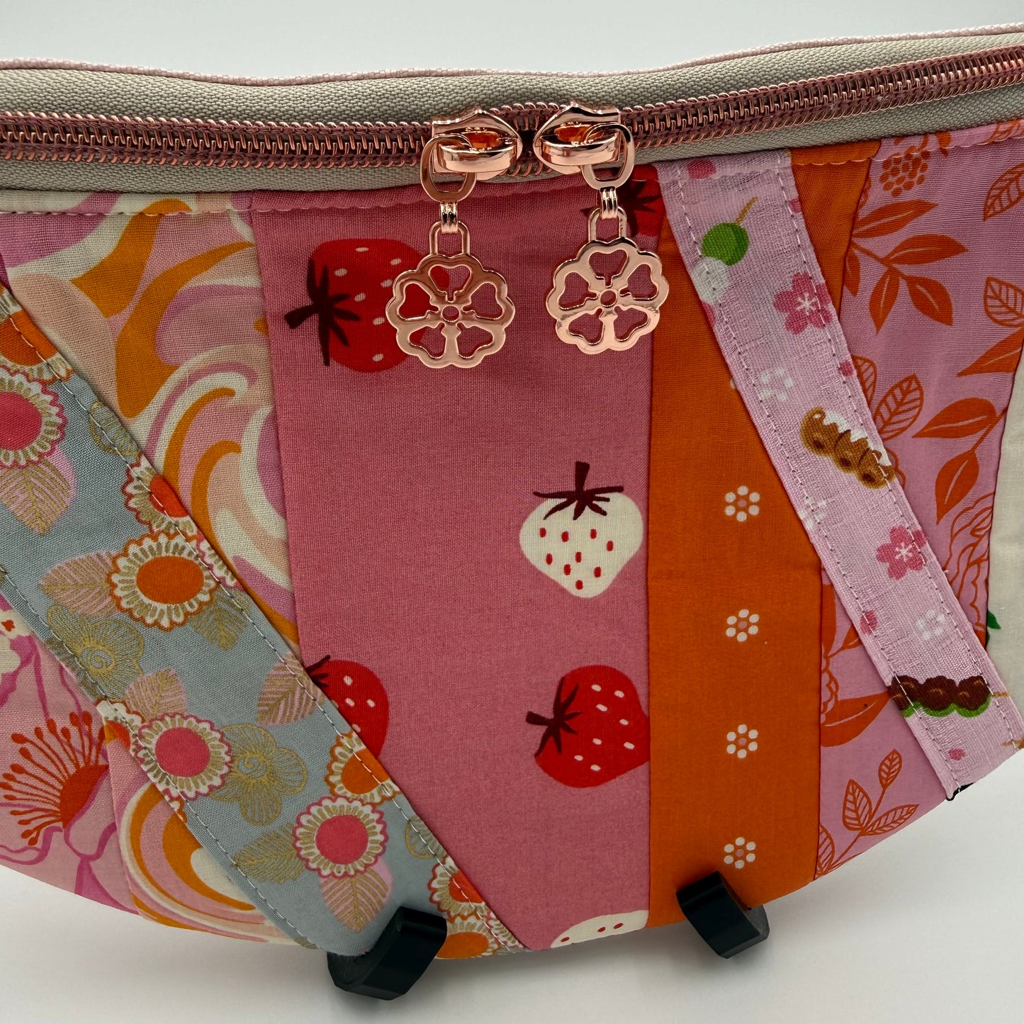 Strawberry Sunset Patchwork Sling