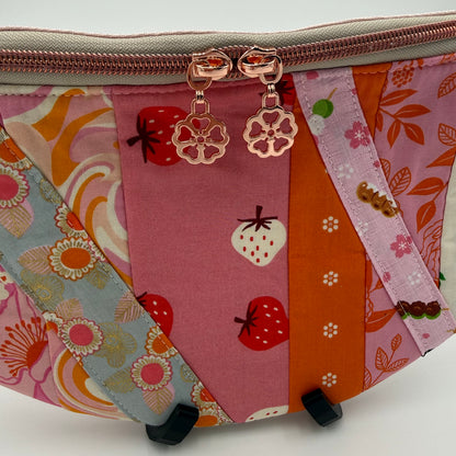 Strawberry Sunset Patchwork Sling