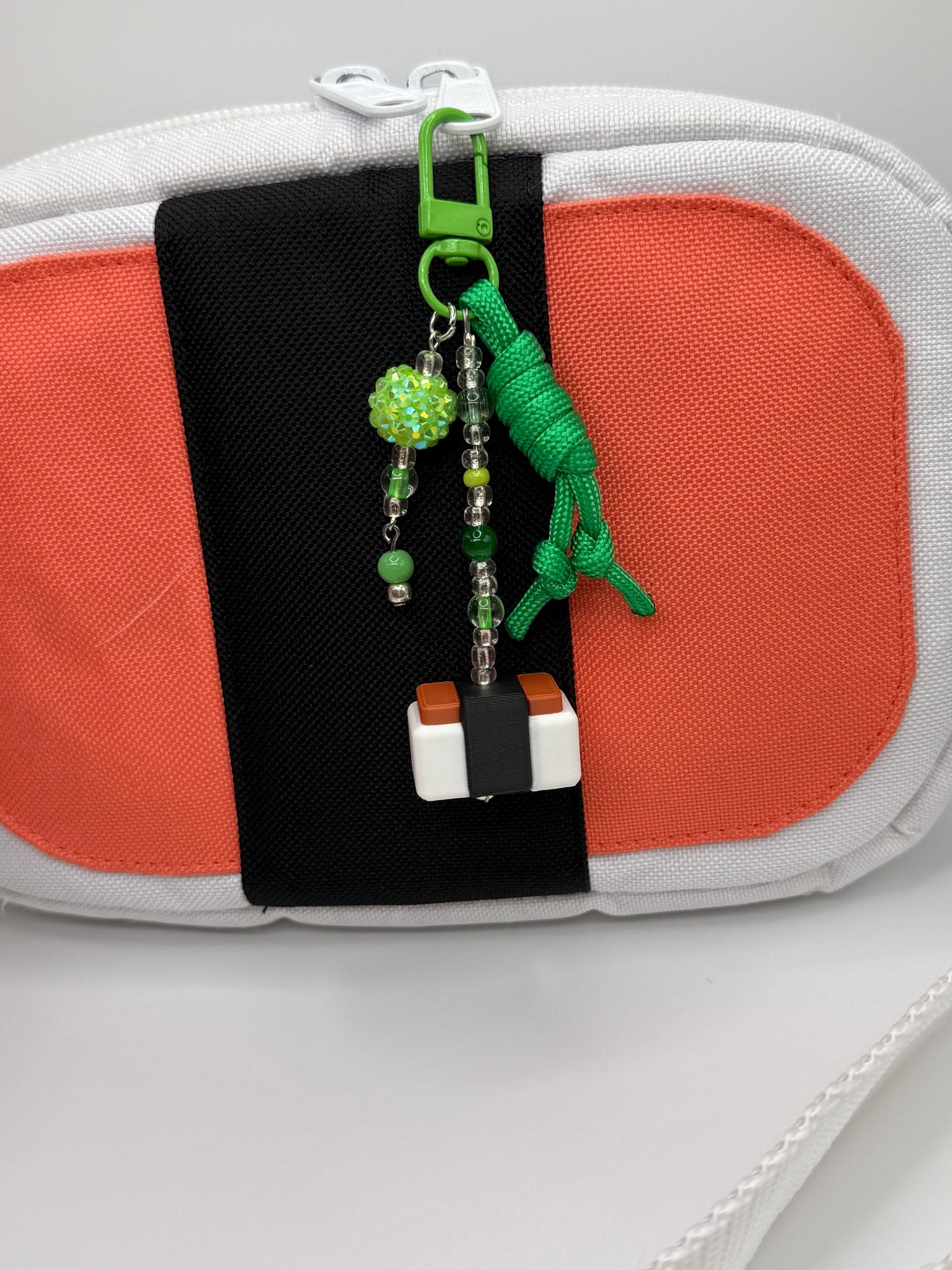 hawaiian musubi bag with musubi bag charm